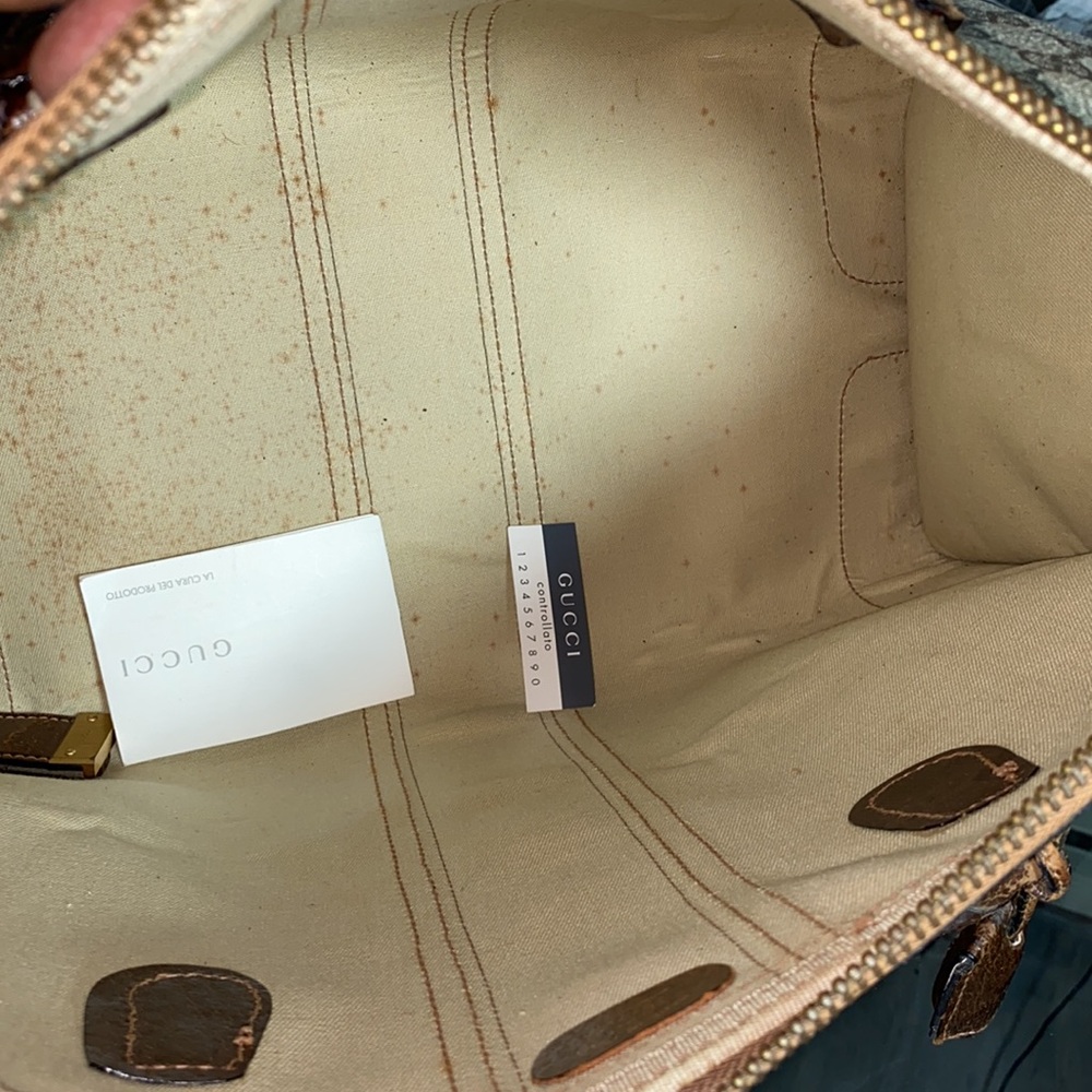 Authentic Vintage Gucci Sherry Line Boston Bag - Picture 15 of 17